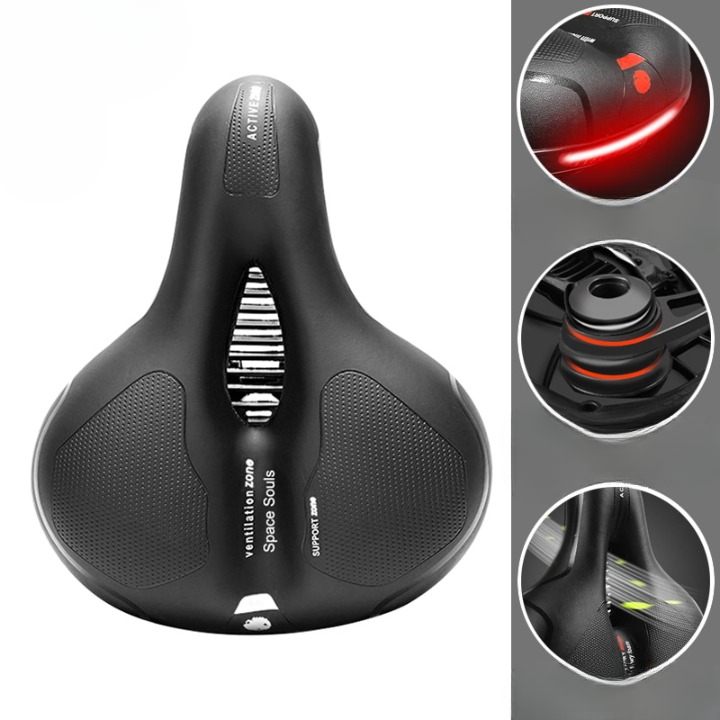 Navando breed ergonomisch fietszadel