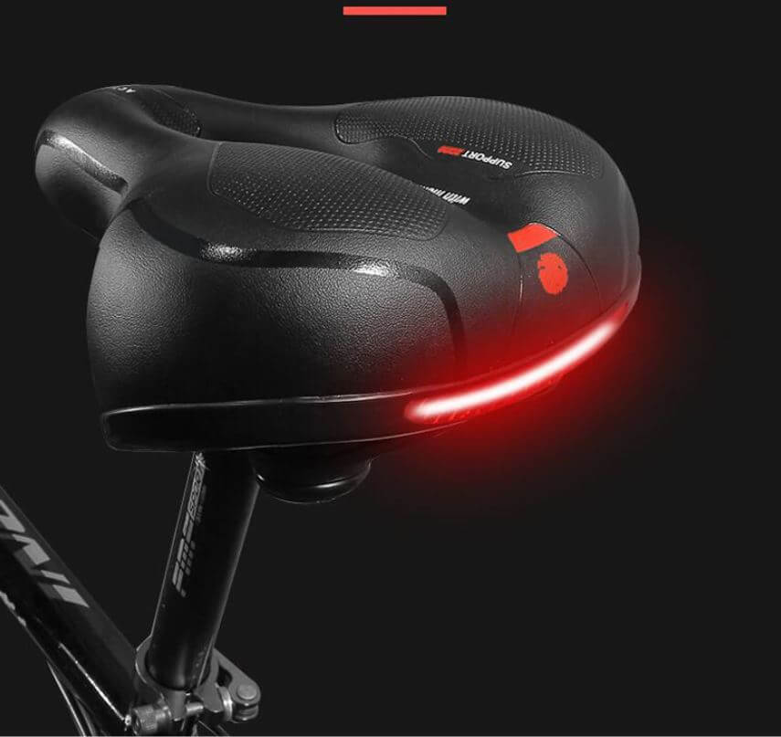 Navando breed ergonomisch fietszadel