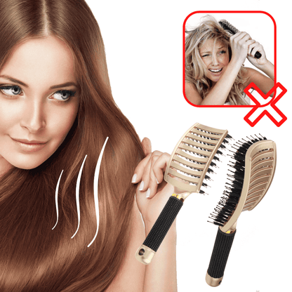 BristleBrush ontklittende haarborstel
