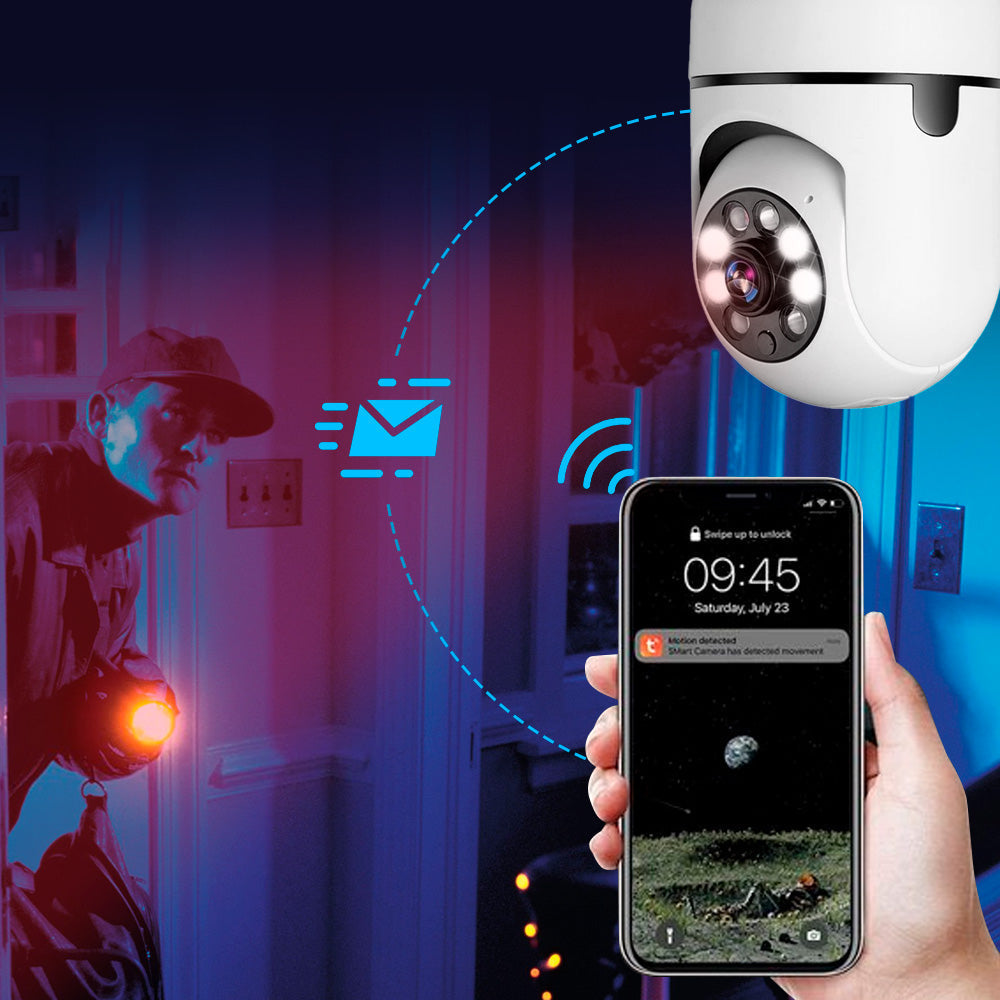 SecurEazy slimme zoomlampcamera