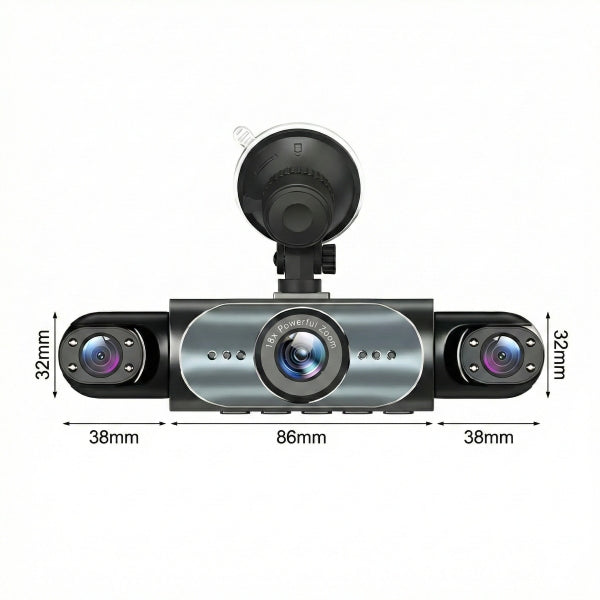 DriveGuard 4-kanaals autocamera