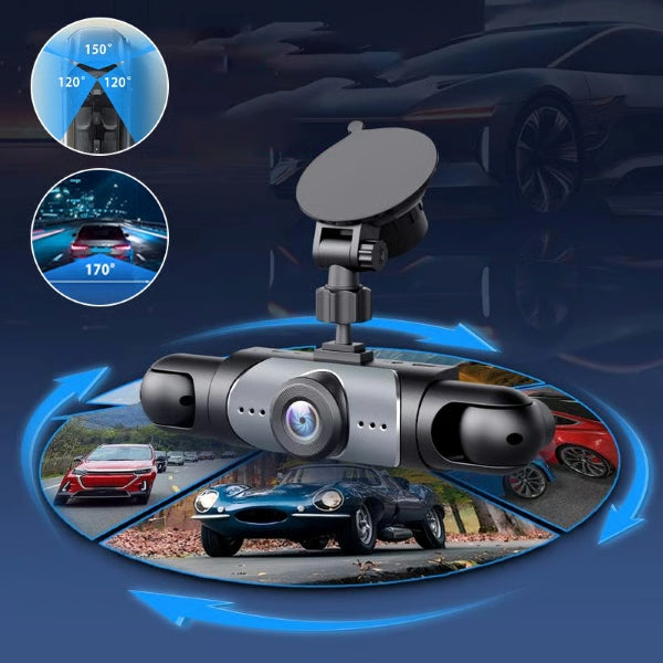 DriveGuard 4-kanaals autocamera
