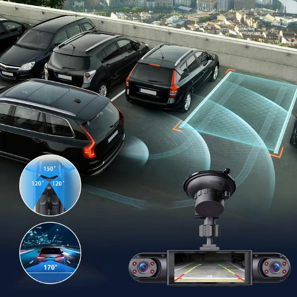 DriveGuard 4-kanaals autocamera