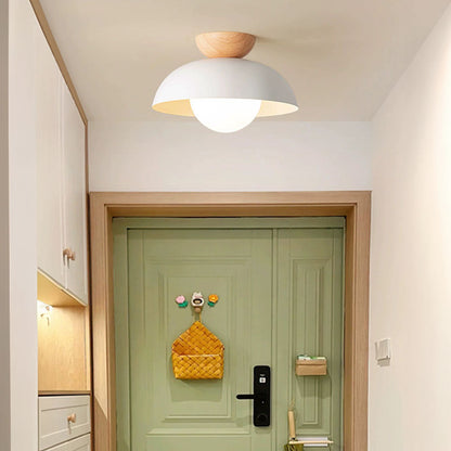 SMD Living minimalistische semi-flush plafondlamp