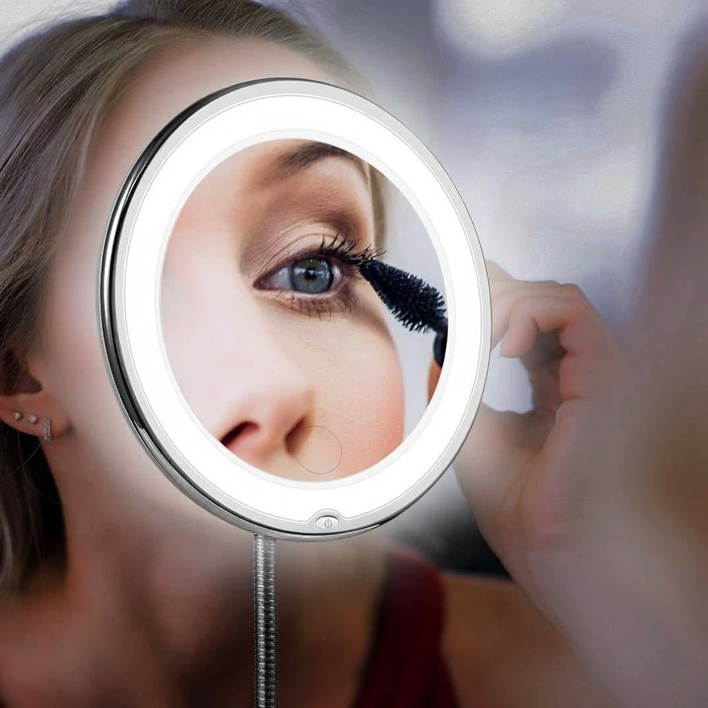 FocusLite LED make-up spiegel met 10x vergroting