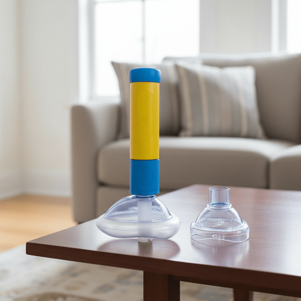 BreathLifter draagbare stikpreventie kit