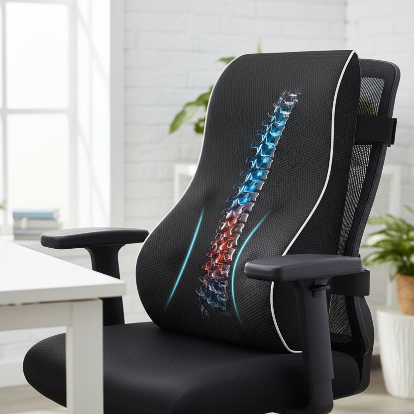 LUMBOREL ergonomisch traagschuim lendenkussen