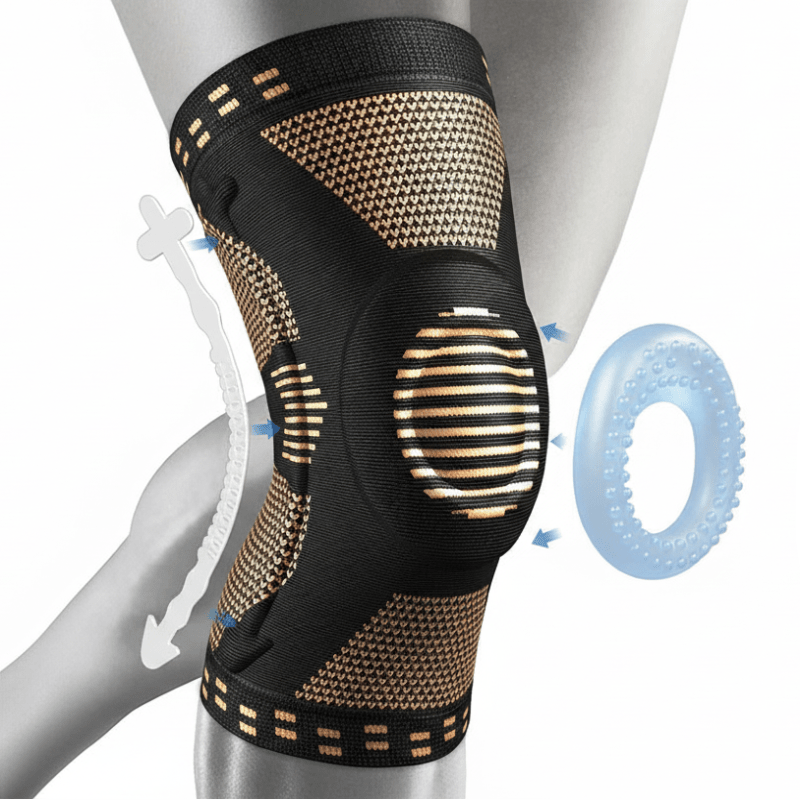 CuproRelax koperen kniebrace