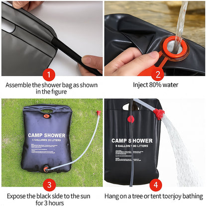 Camp Shower draagbare zonnedouche