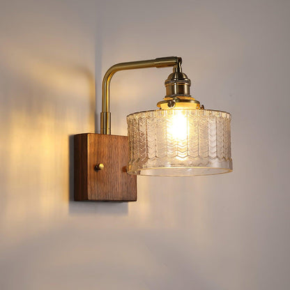 Lumio elegante glazen wandlamp