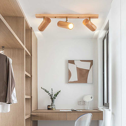 Lumio Scandinavische houten plafondlamp