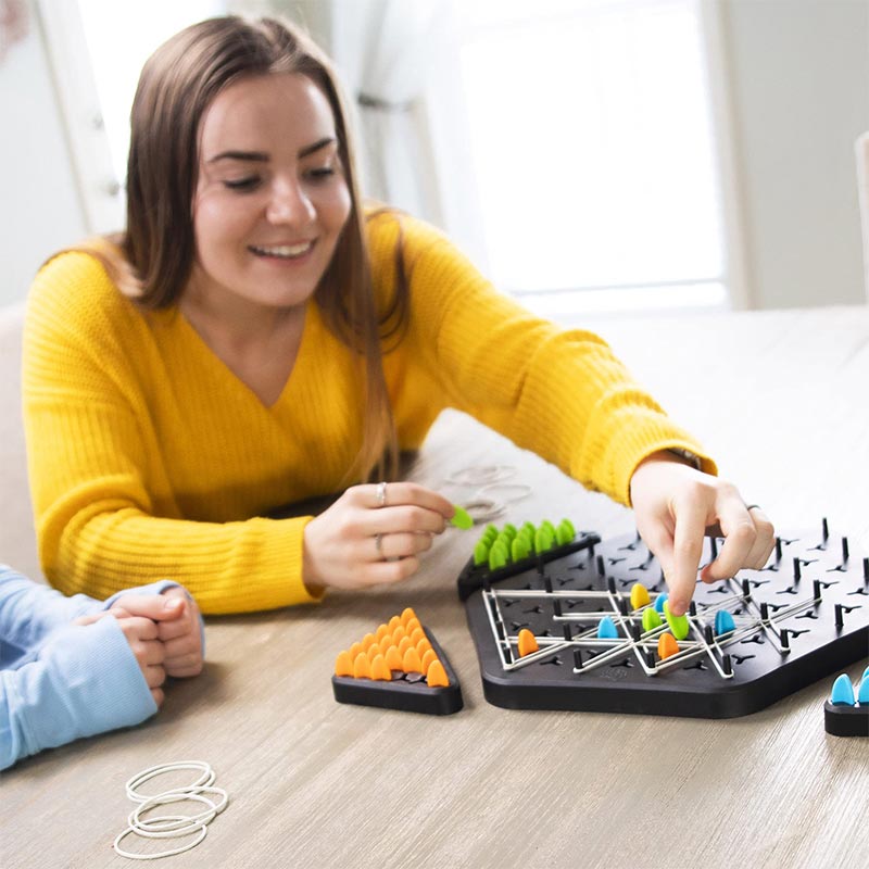 PlaySmart driehoek ketting bordspel