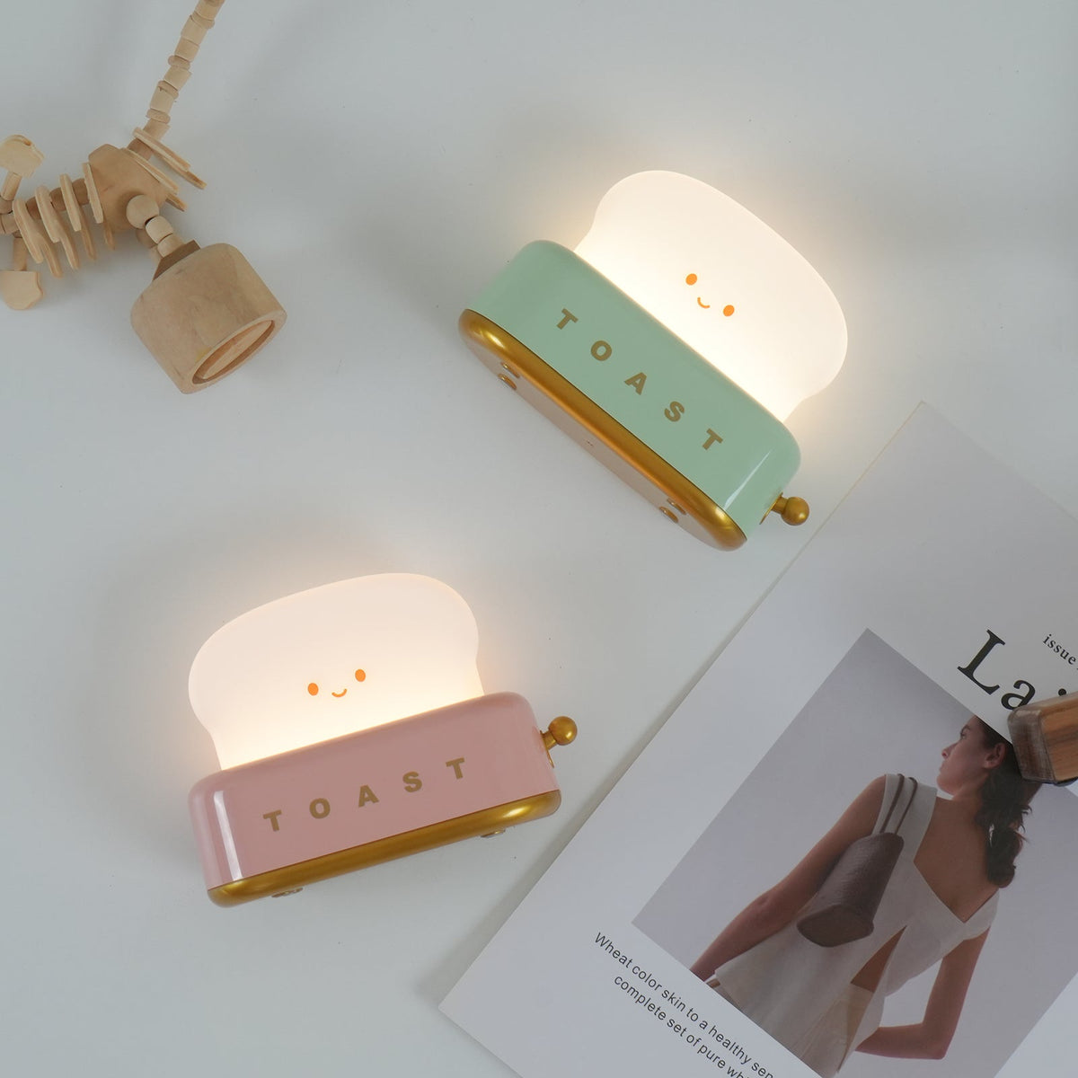 Toaster design charmante tafellamp