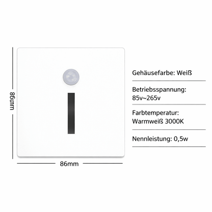 Alumi Glow LED-wandlamp met bewegingssensor
