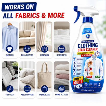 StainClean vlekkenverwijderaar voor textiel
