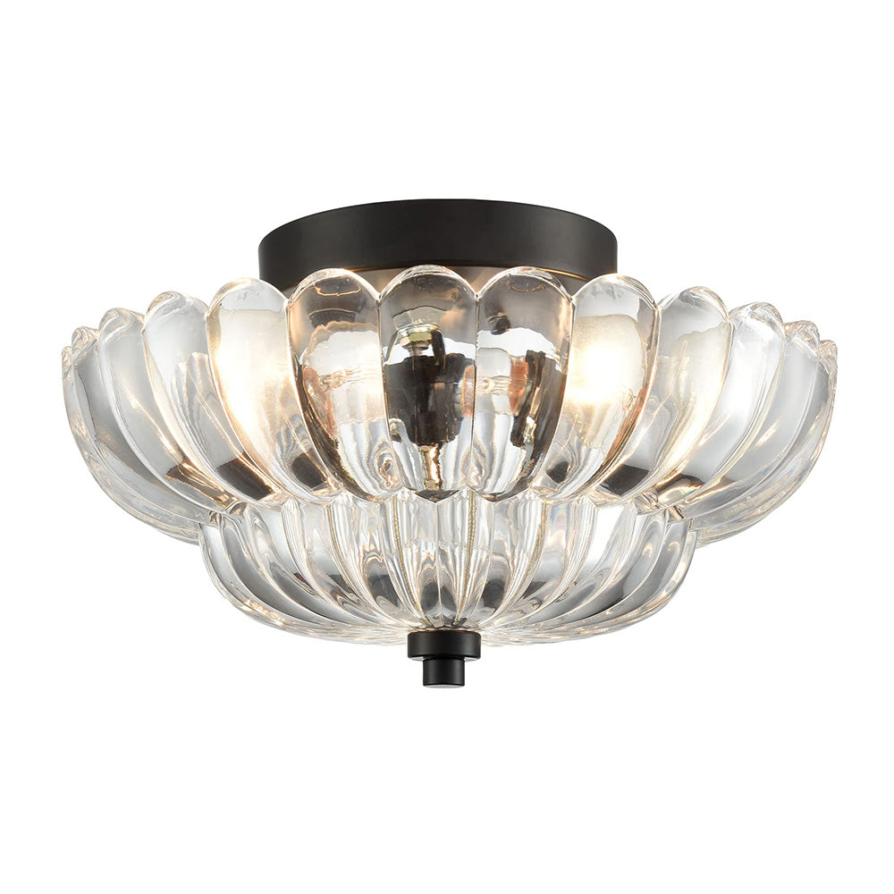 SMD Living vintage glazen plafondlamp