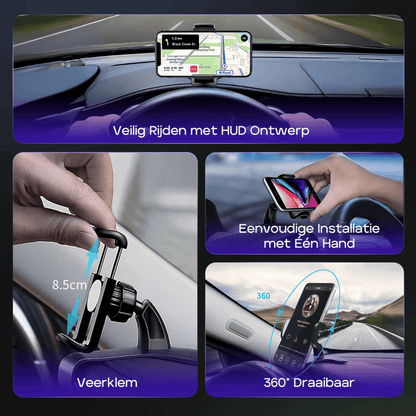 ClipMount multifunctionele telefoonhouder auto