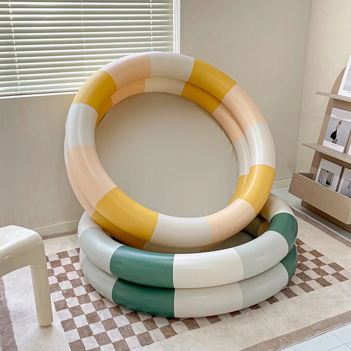 Navando compact rond opblaasbaar kinderbadje