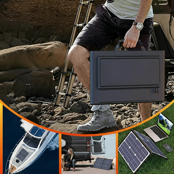SolarPower compact opvouwbaar zonnepaneel 1000W