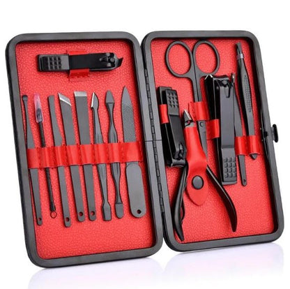 Compacte 15-Delige Reis Manicureset