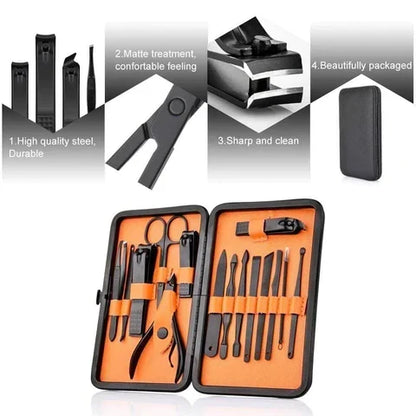 Compacte 15-Delige Reis Manicureset