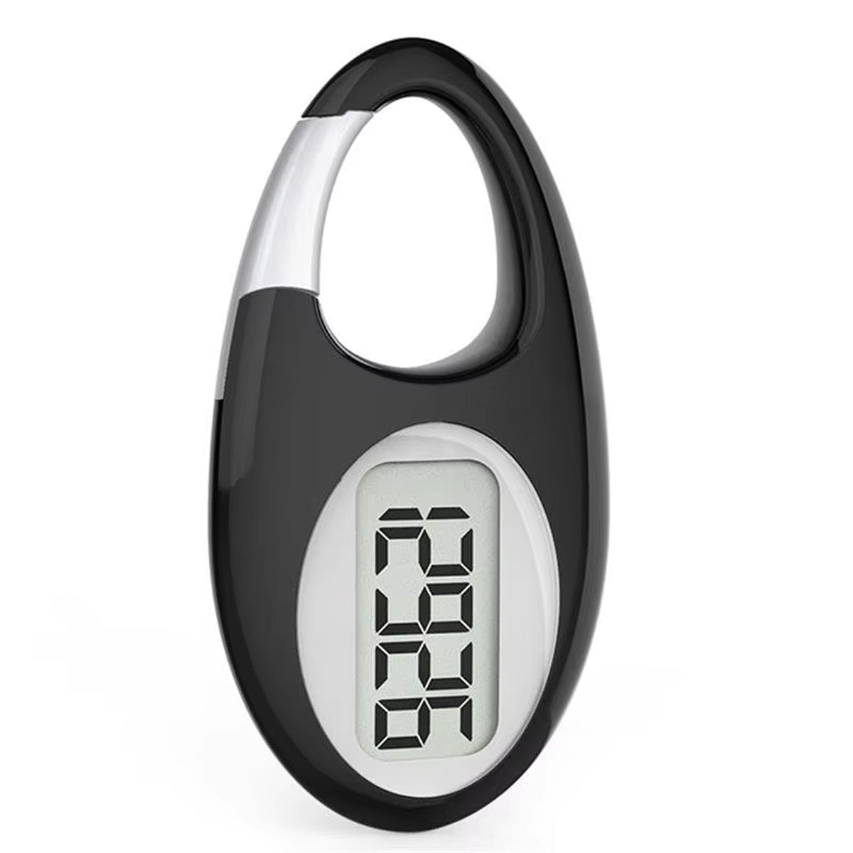 Compacte Digitale Stappenteller met Karabijnhaak