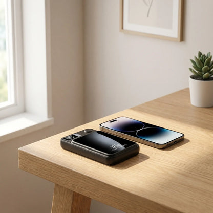 Navando compacte draadloze powerbank