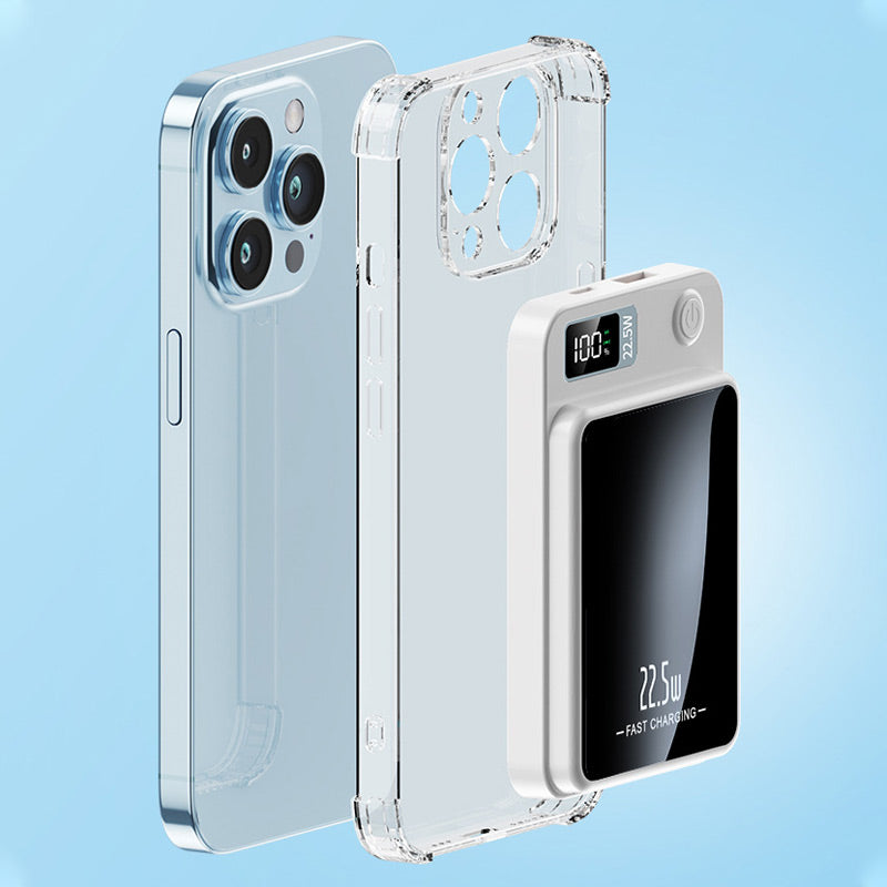 Navando compacte draadloze powerbank