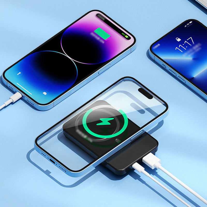 Navando compacte draadloze powerbank