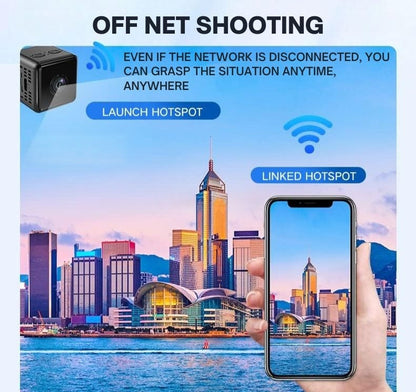Draadloze Wifi Beveiligingscamera 1080p