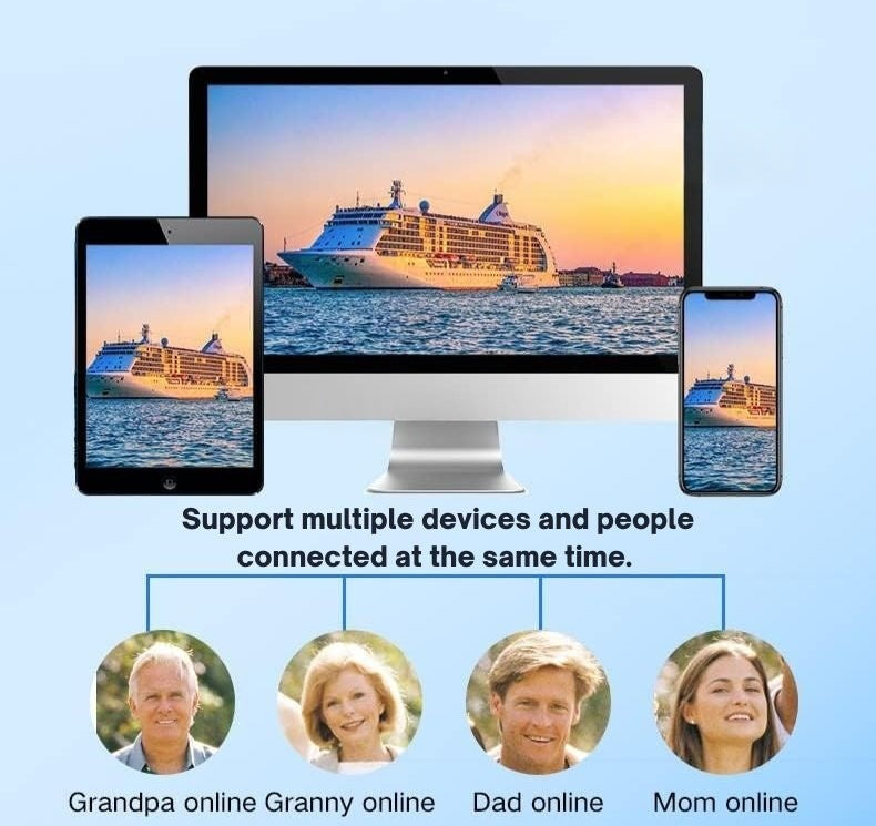 Draadloze Wifi Beveiligingscamera 1080p