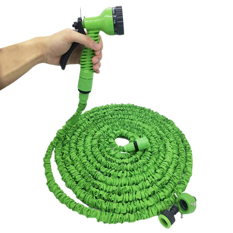 Compacte en Uitrekbare Tuinslang met Sproeikop