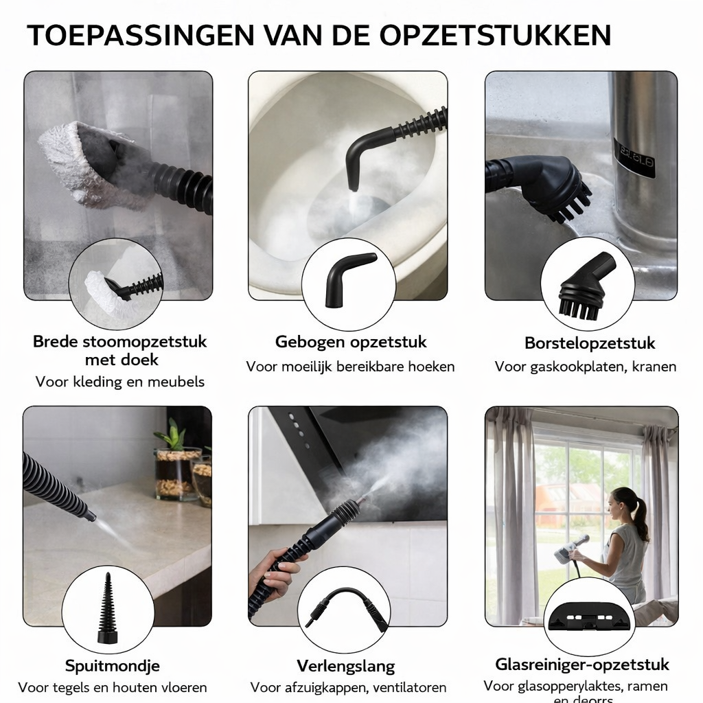 Navando compacte handstoomreiniger