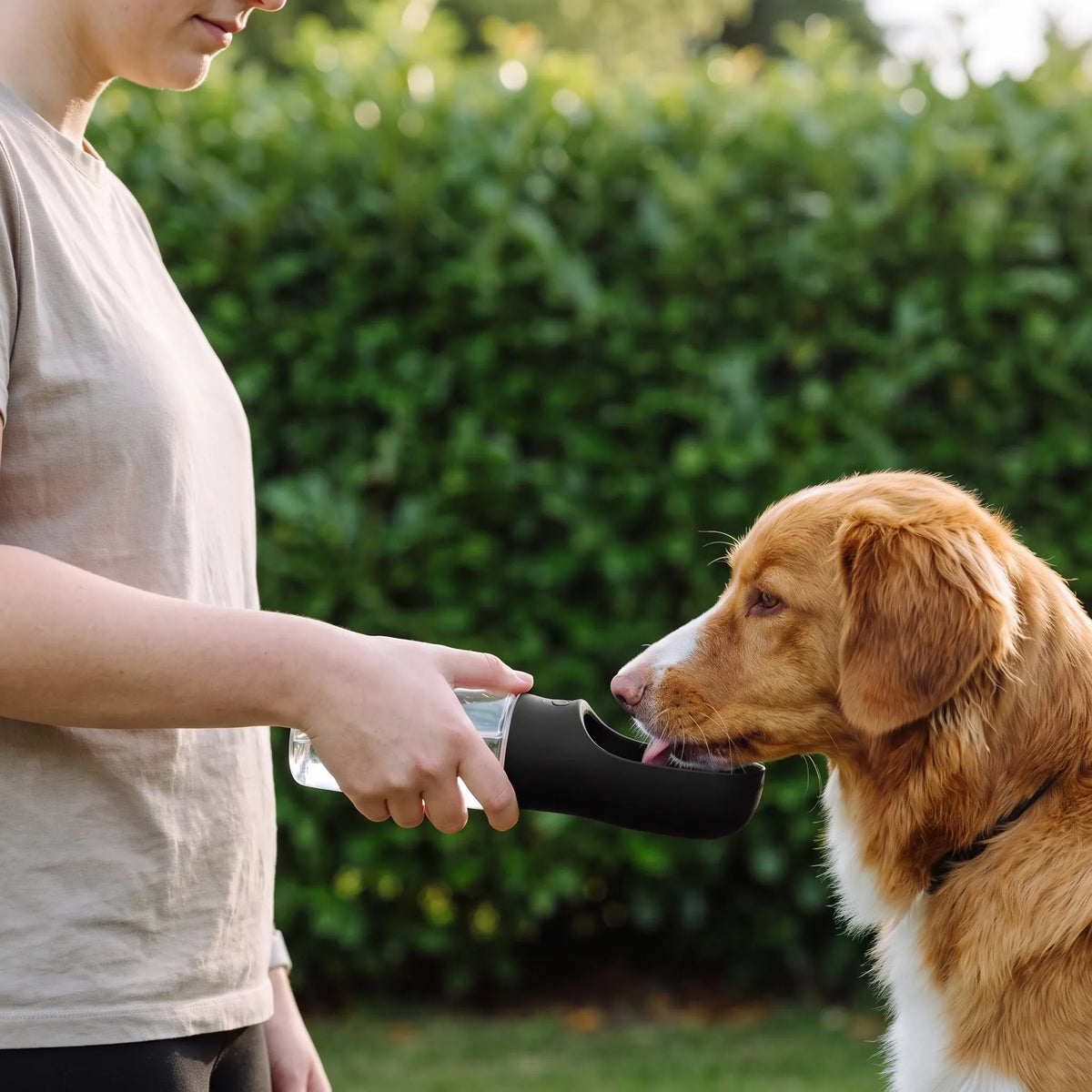 Compacte Draagbare Honden Drinkfles