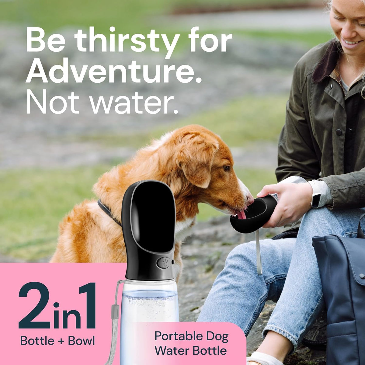 Draagbare Honden Drinkfles