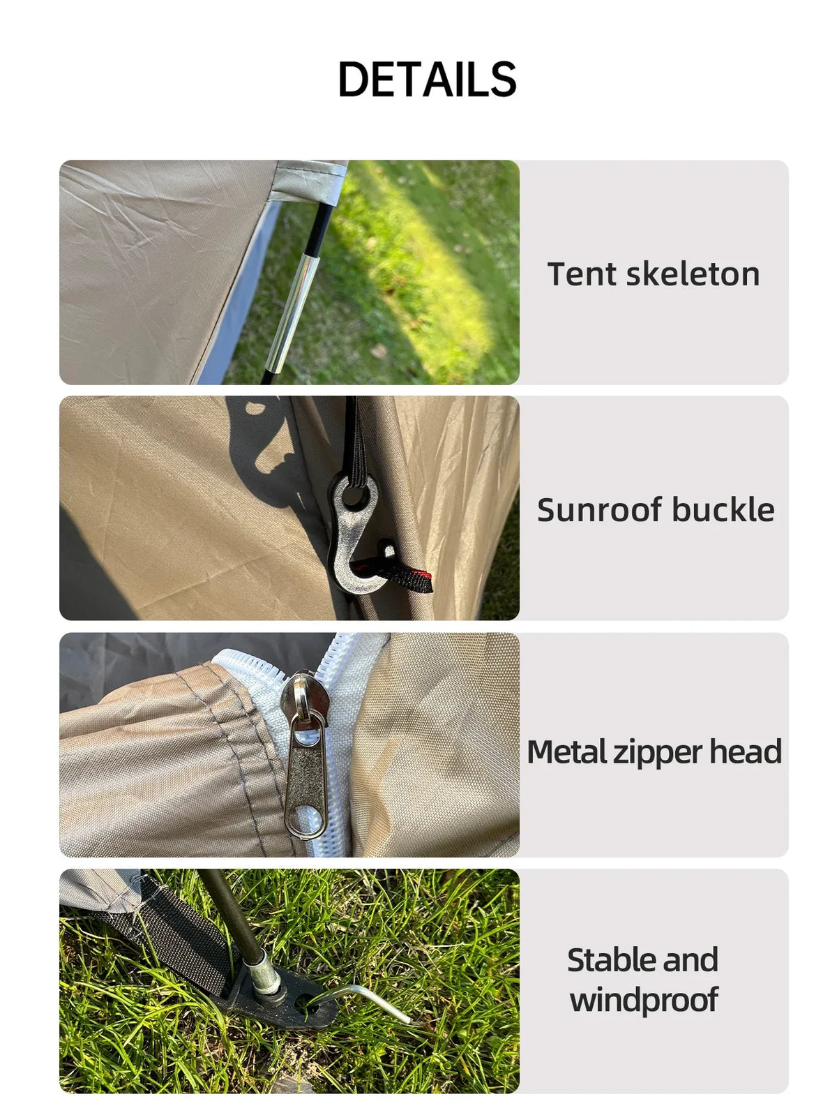 Navando compacte tweepersoons koepeltent