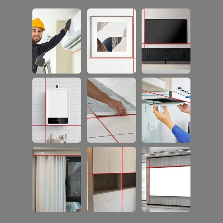 LaserFix compacte laserwaterpas met stofopvang