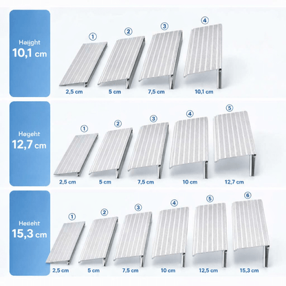 ALUACCESS lichtgewicht aluminium drempelhulp