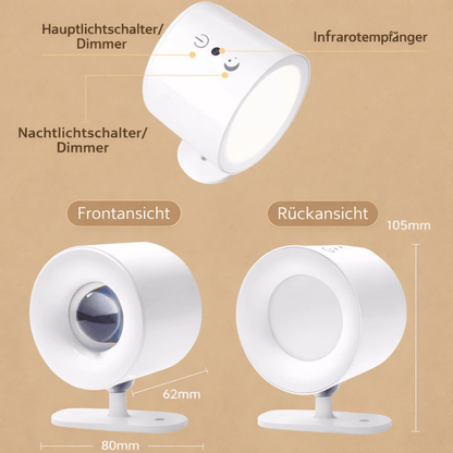 GLOWFREE draadloze LED-wandlamp