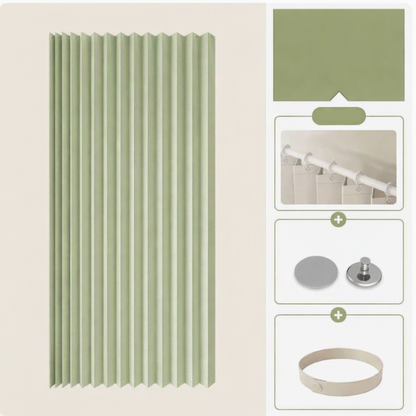 Vouwbare Doucheafscheiding met Magnetische Sluiting