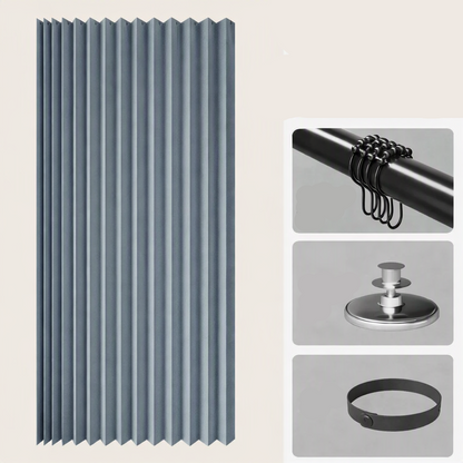Vouwbare Doucheafscheiding met Magnetische Sluiting