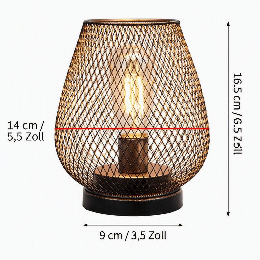 LUMICOVE draadloze metalen tafellamp