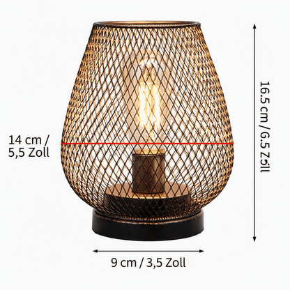 LUMICOVE draadloze metalen tafellamp
