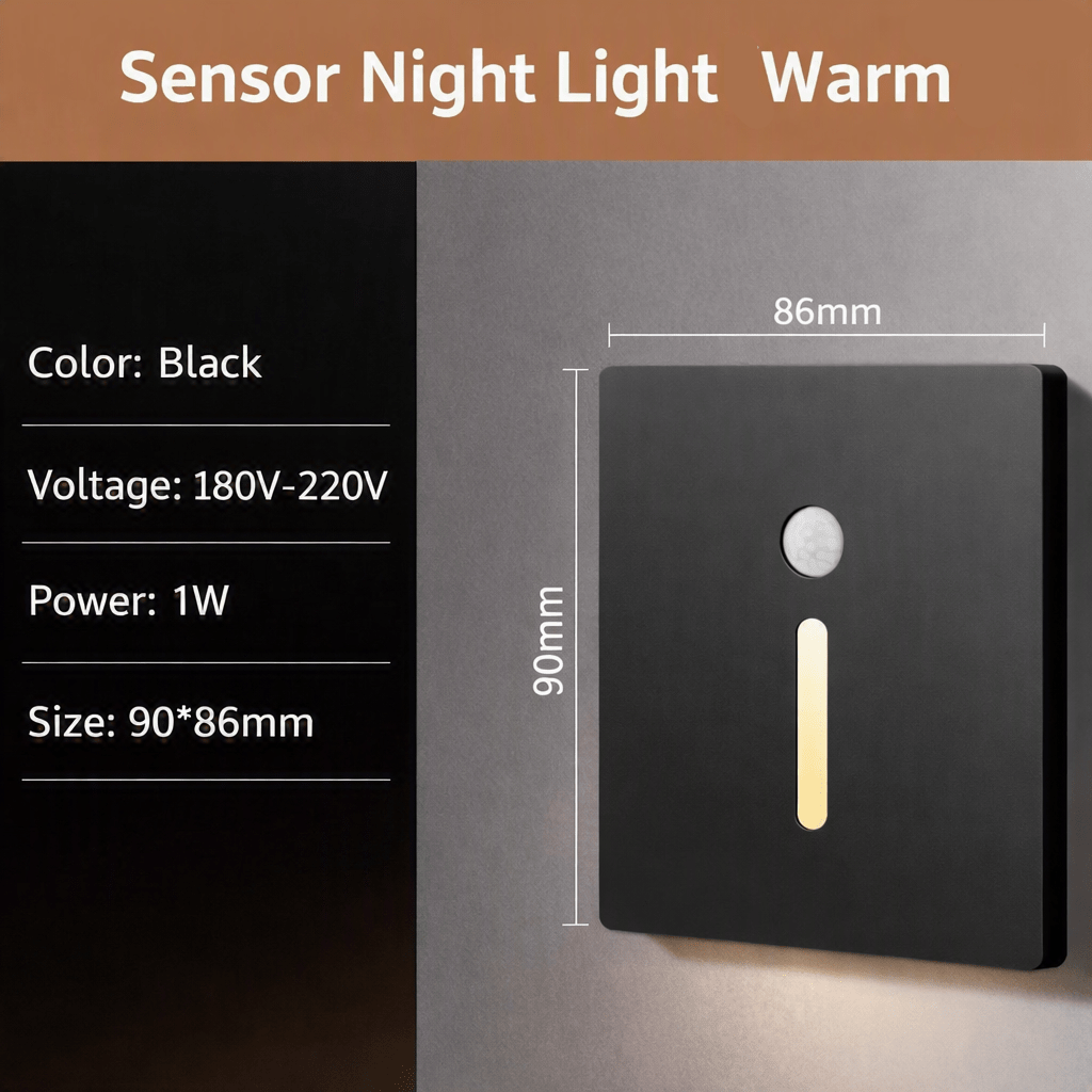 LumiStep led-wandlamp met bewegingssensor