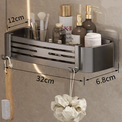 Zelfklevende aluminium badkamerplank