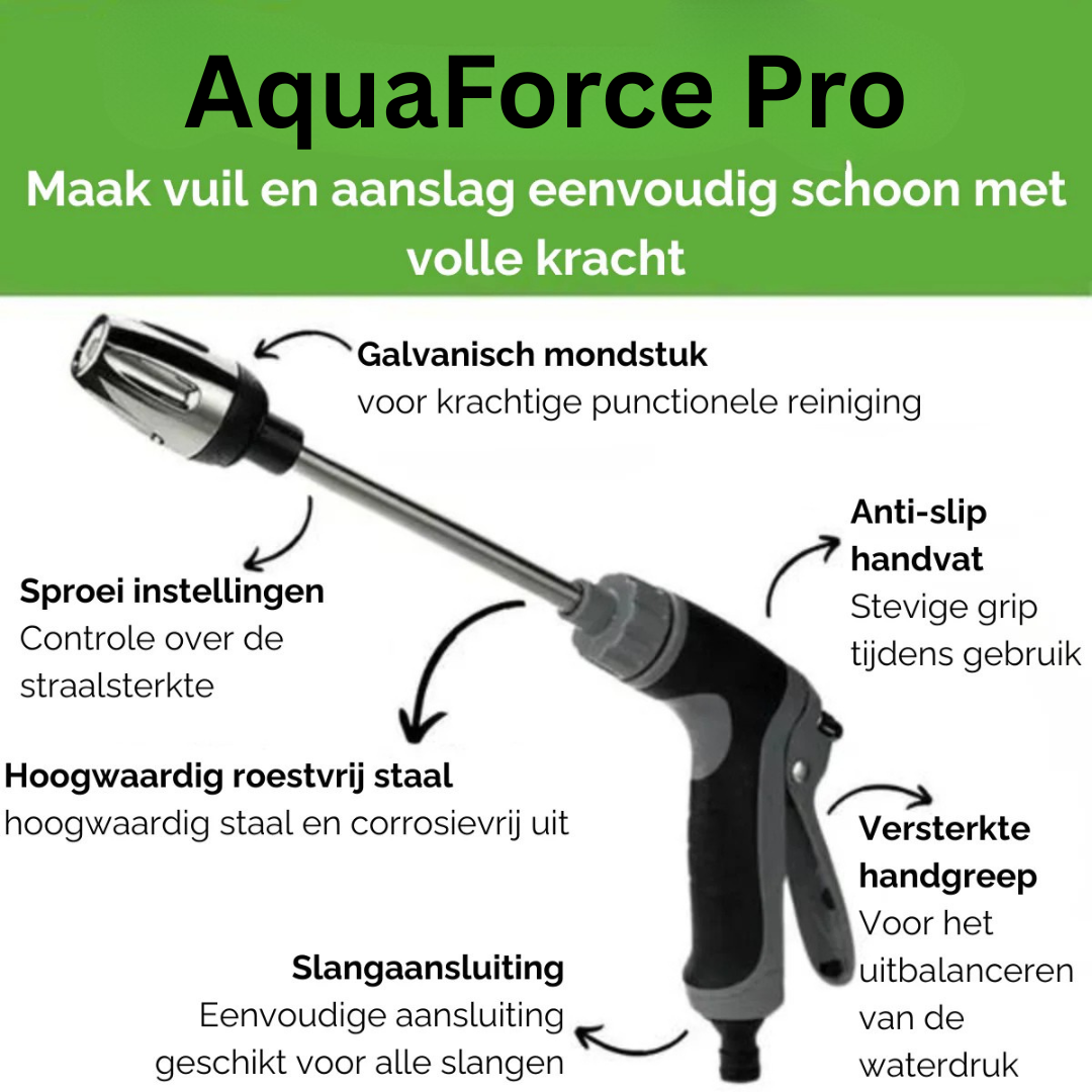 AquaForce Pro hogedruk tuinsproeikop