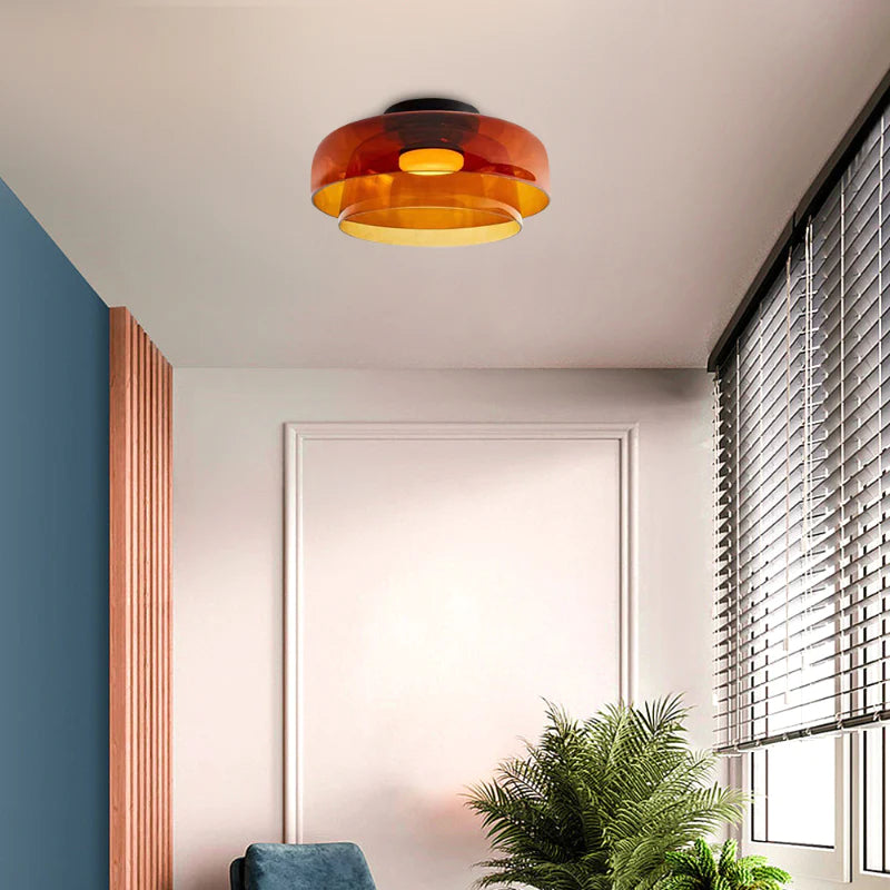 Lumio design glazen plafondlamp