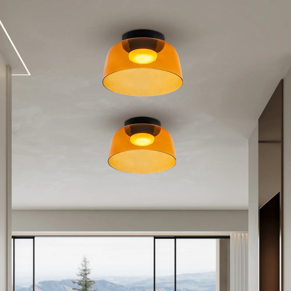 Lumio design glazen plafondlamp