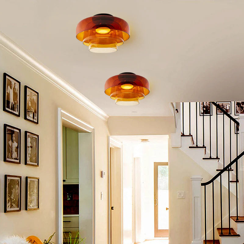 Lumio design glazen plafondlamp