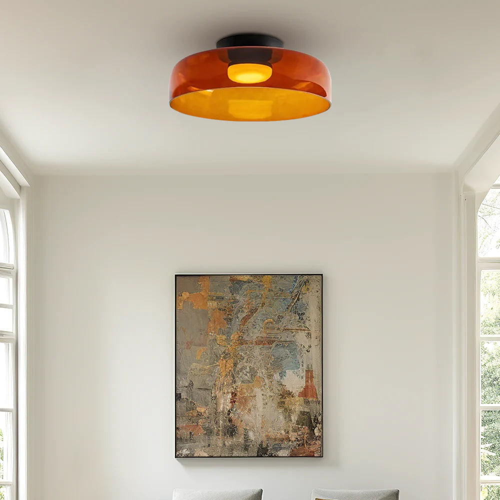Lumio design glazen plafondlamp